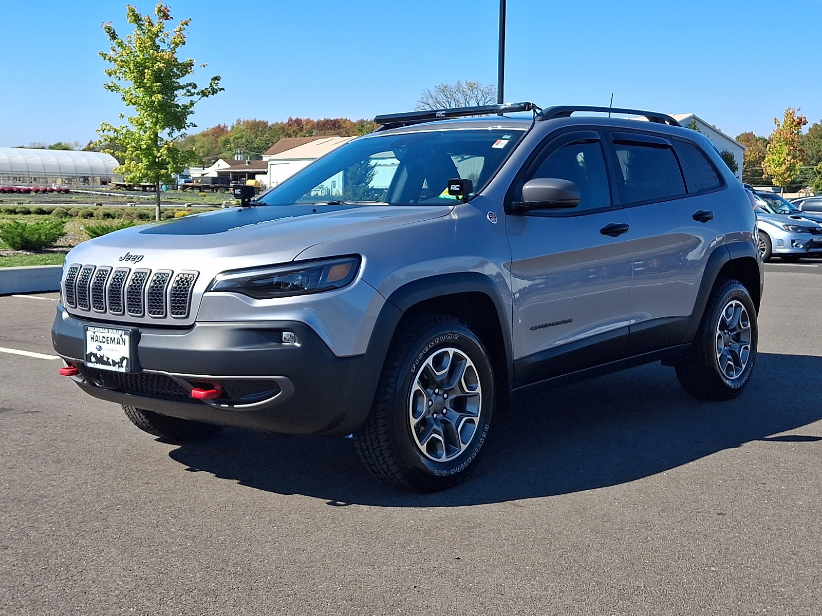 Used 2021 Jeep Cherokee Trailhawk w/ Premium Leather Package AWD/4WD image 3