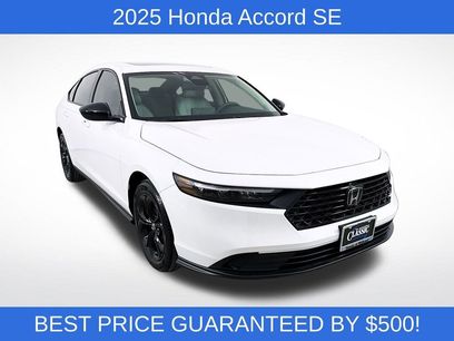 New 2025 Honda Accord SE