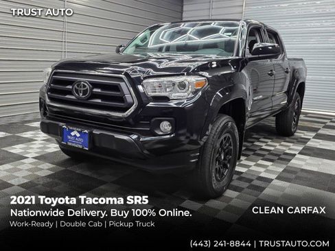 Used 2021 Toyota Tacoma SR5 AWD/4WD image 1