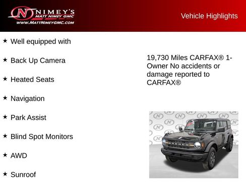 Used 2025 Ford Bronco Big Bend AWD/4WD image 5