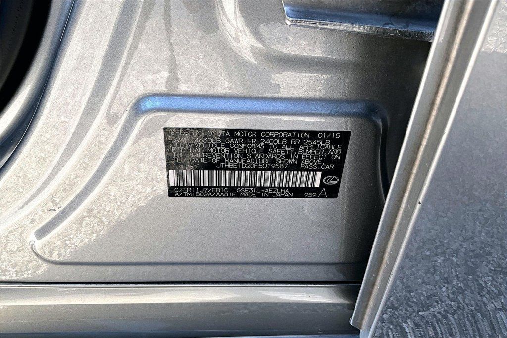 Used 2015 Lexus IS 350 w/ F-Sport Package RWD image 4