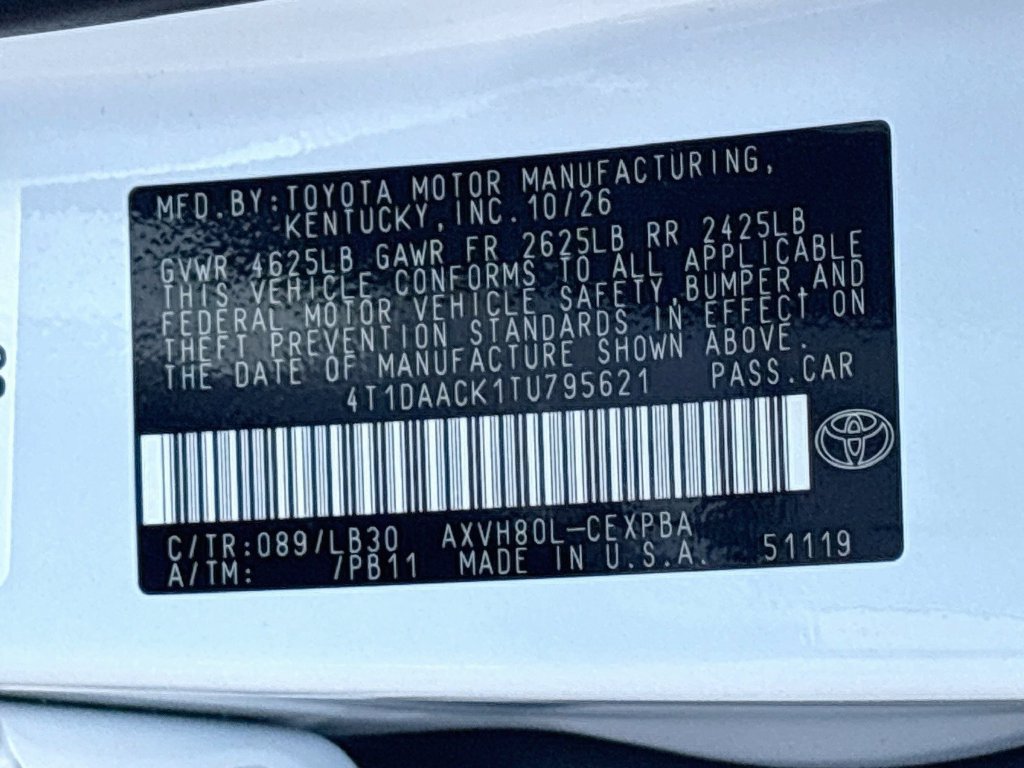 New 2026 Toyota Camry XSE FWD image 31