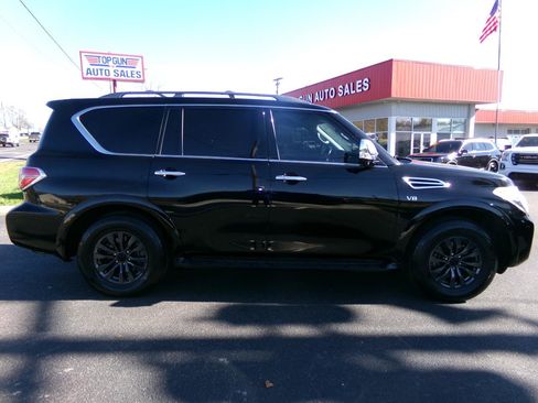 Used 2019 Nissan Armada Platinum w/ Captain's Chairs Package image 2