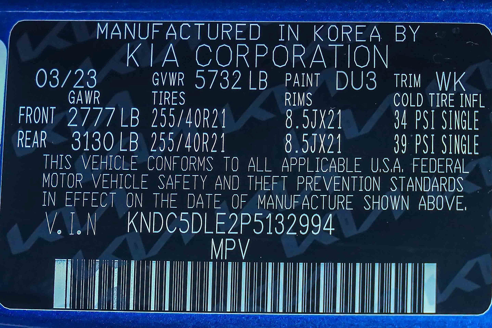 Certified 2023 Kia EV6 GT AWD/4WD image 27