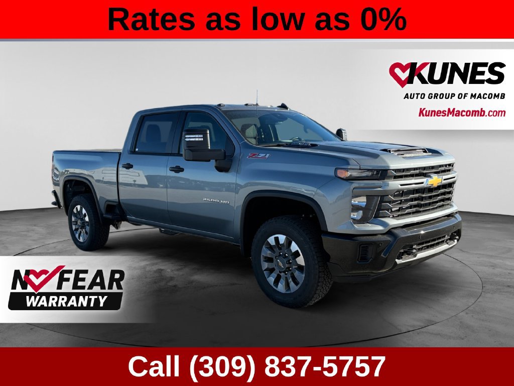 New 2026 Chevrolet Silverado 2500 Custom w/ Custom Value Package AWD/4WD image 1