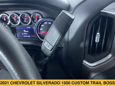 Certified 2021 Chevrolet Silverado 1500 Custom Trail Boss w/ Safety Confidence Package AWD/4WD image 7