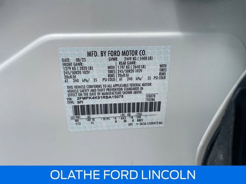 Certified 2024 Ford Edge Titanium w/ Equipment Group 301A AWD/4WD image 26