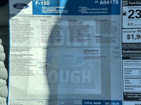 Used 2023 Ford F150 Limited image 43