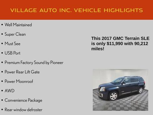 Used 2017 GMC Terrain SLE w/ Convenience Package FWD image 7