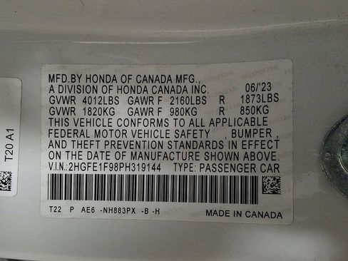 Used 2023 Honda Civic Touring image 27