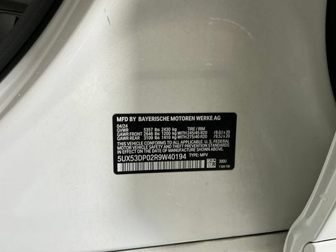 Used 2024 BMW X3 xDrive30i w/ M Sport Package AWD/4WD image 34