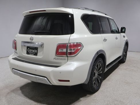 Used 2017 Nissan Armada Platinum w/ Captain Seat Package AWD/4WD image 2