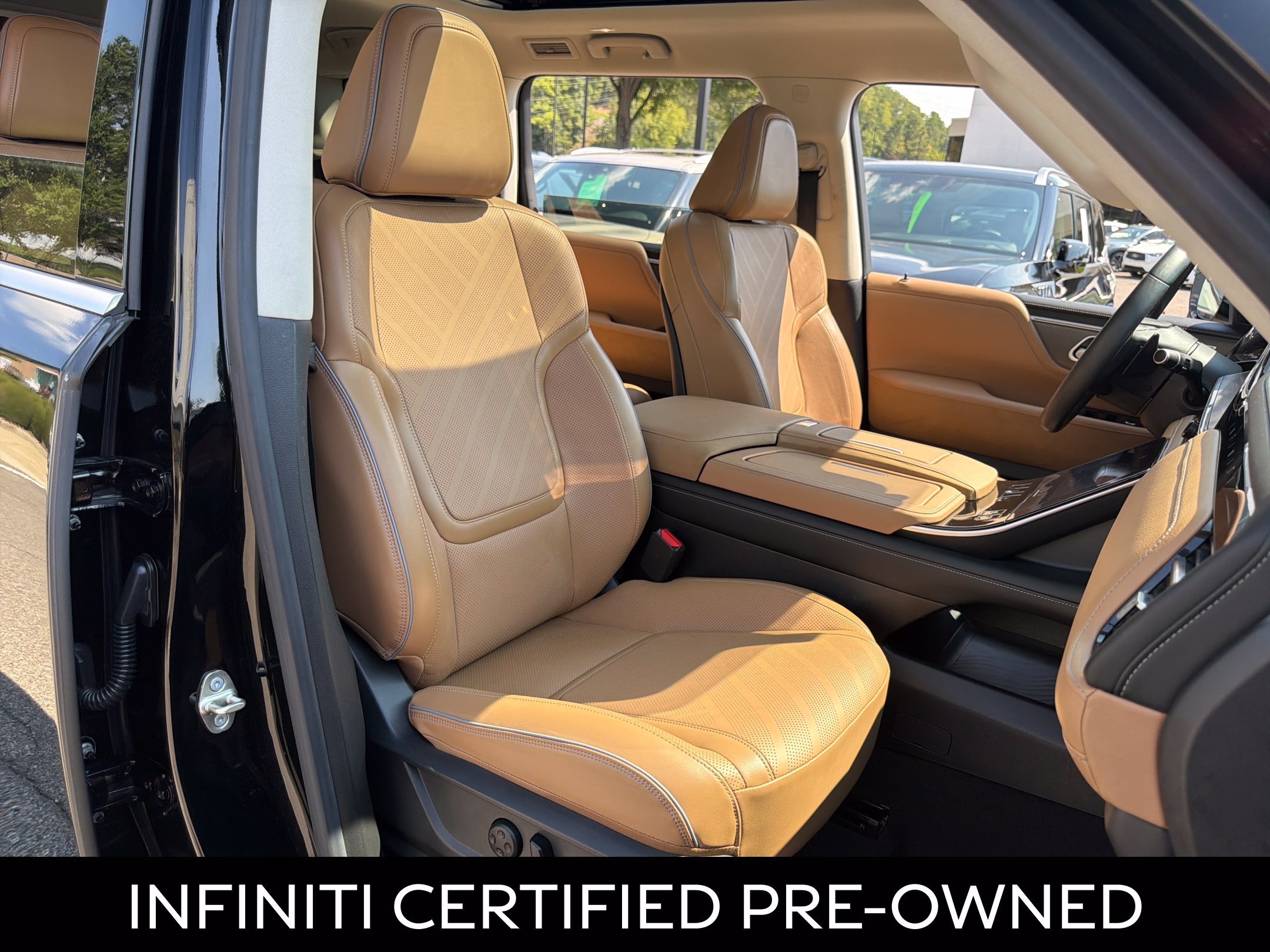 Certified 2025 INFINITI QX80 Luxe RWD image 41