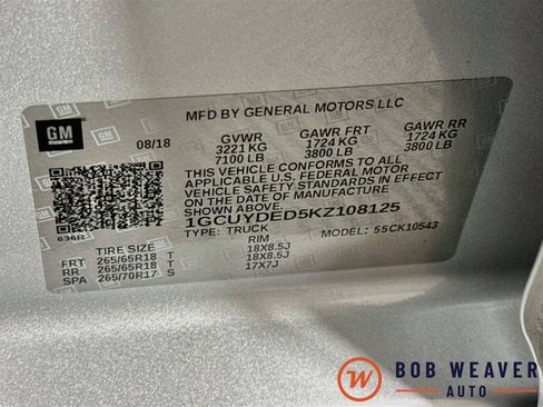 Used 2019 Chevrolet Silverado 1500 LT w/ All-Star Edition AWD/4WD image 38