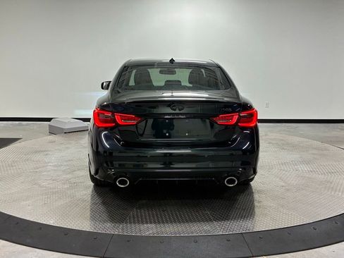 Used 2024 INFINITI Q50 Red Sport 400 w/ Black Opal Edition RWD image 6