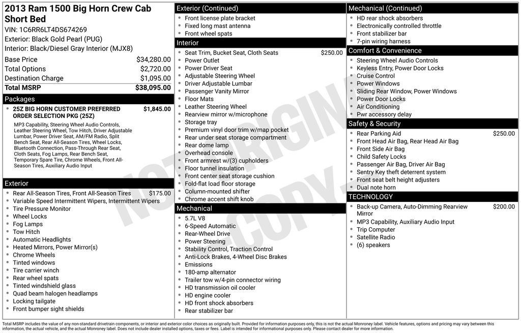 Used 2013 RAM 1500 Big Horn RWD image 6