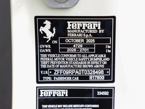 Certified 2026 Ferrari Roma Spider RWD image 72