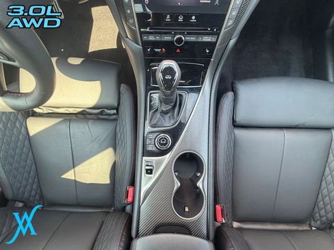 Used 2023 INFINITI Q50 Red Sport 400 w/ Black Opal Edition AWD/4WD image 24