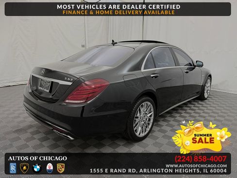 Used 2017 Mercedes-Benz S 63 AMG 4MATIC Sedan image 1