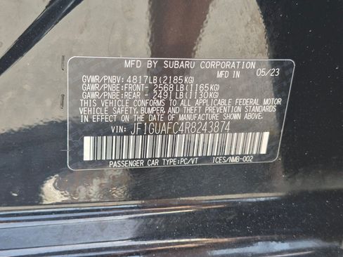 Certified 2024 Subaru Impreza 2.0i Sport AWD/4WD image 34