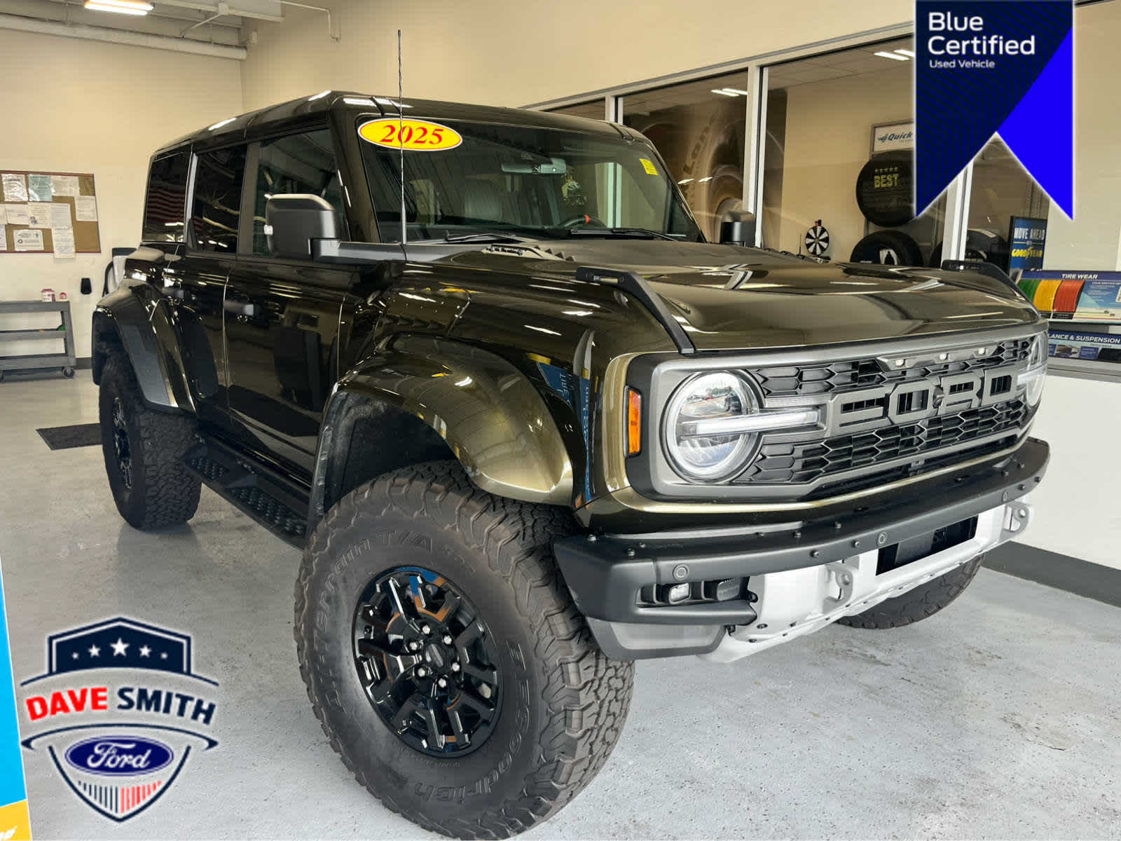 Certified 2025 Ford Bronco Raptor AWD/4WD image 2