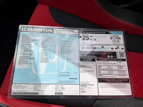 Used 2018 Honda Civic Type R image 20