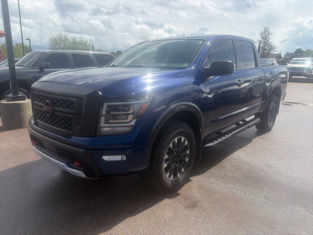 Used 2024 Nissan Titan PRO-4X w/ Off Road Protection Package AWD/4WD image 1
