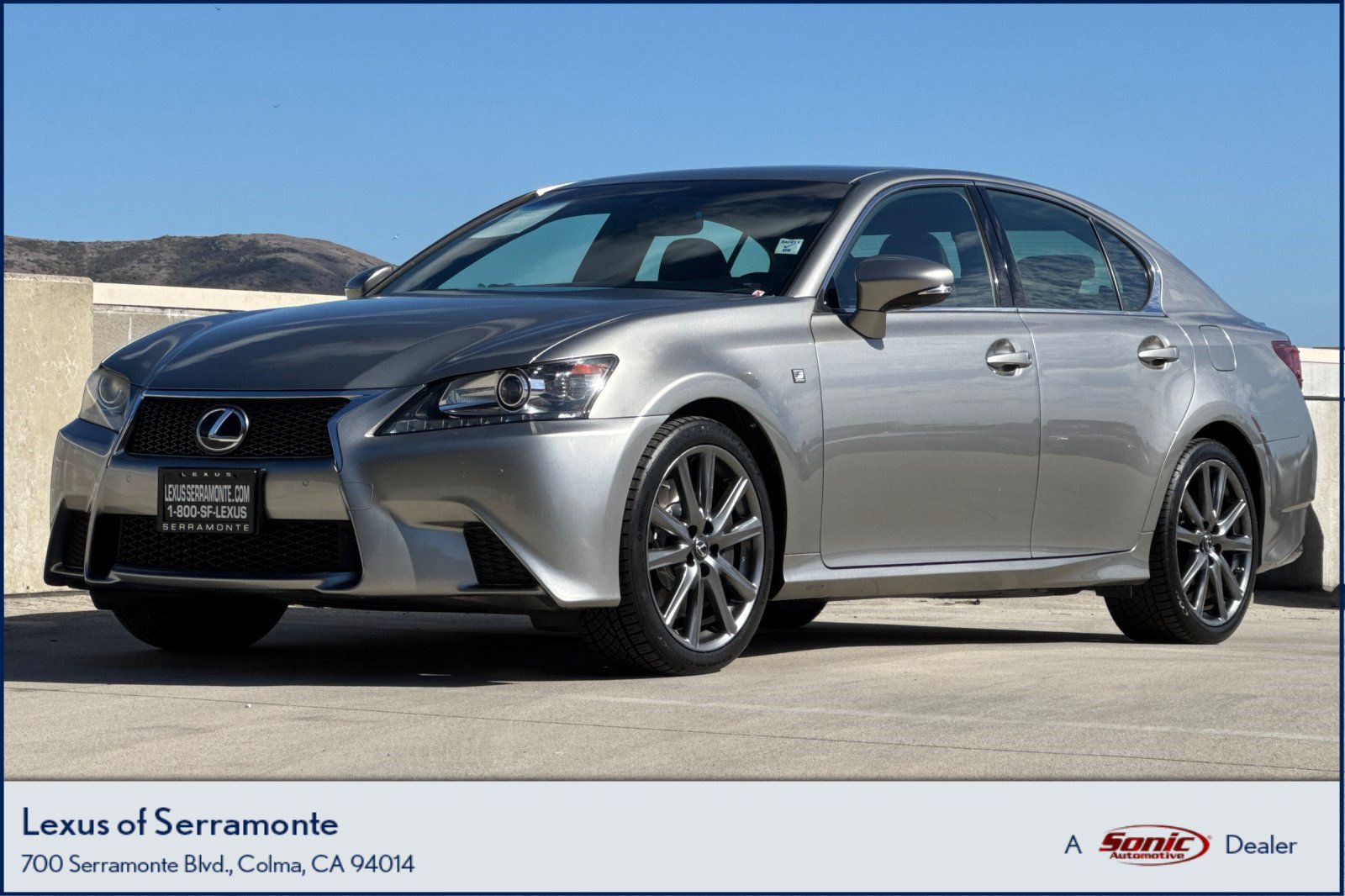 Used 2015 Lexus GS 350 w/ F Sport Package RWD image 1