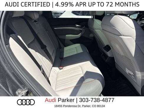 Used 2024 Audi Q8 e-tron Prestige w/ Prestige Package AWD/4WD image 11