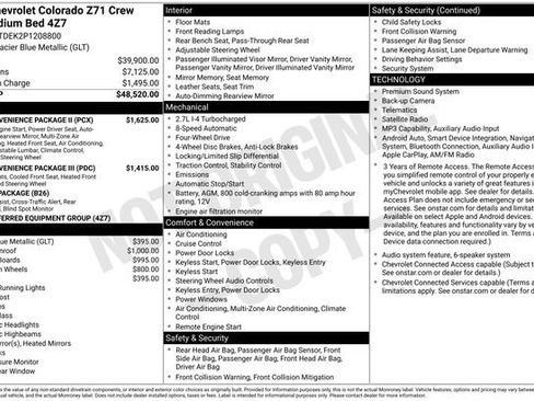 Used 2023 Chevrolet Colorado Z71 w/ Z71 Convenience Package 2 AWD/4WD image 13