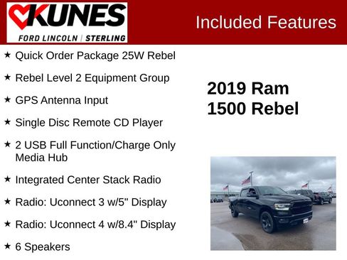 Used 2019 RAM 1500 Sport w/ Level 2 Equipment Group image 3