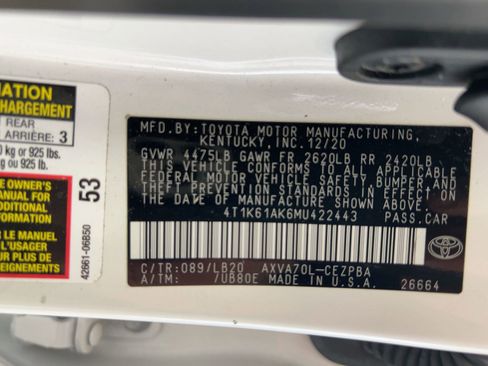 Used 2021 Toyota Camry XSE image 20