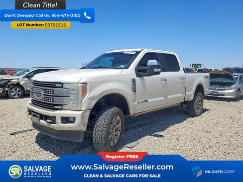 Used 2017 Ford F250 Platinum w/ FX4 Off-Road Package AWD/4WD image 1