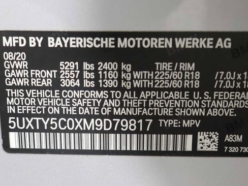 Used 2021 BMW X3 xDrive30i w/ Convenience Package AWD/4WD image 31