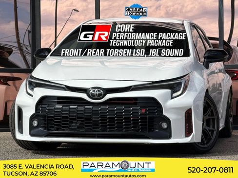 Used 2023 Toyota Corolla GR w/ Performance Package AWD/4WD image 1