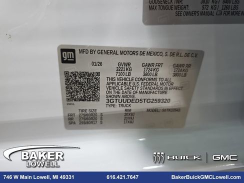 New 2026 GMC Sierra 1500 SLT w/ SLT Premium Plus Package image 34