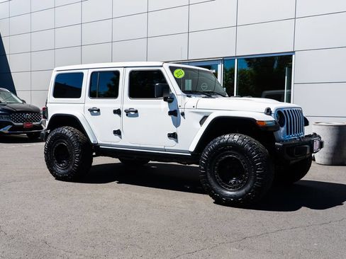 Used 2023 Jeep Wrangler Unlimited Rubicon 4xe w/ Steel Bumper Group AWD/4WD image 30