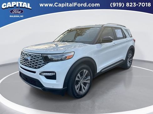 Used 2020 Ford Explorer Platinum w/ Premium Technology Package image 1