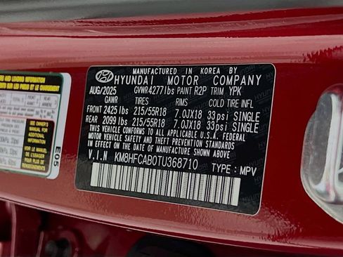 Certified 2026 Hyundai Kona SEL Sport AWD/4WD image 24