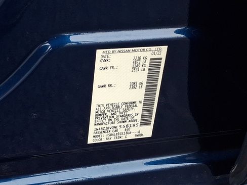 Used 2022 Nissan Leaf S Plus image 24