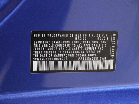 Certified 2023 Volkswagen Jetta SE w/ Panoramic Sunroof Package image 21