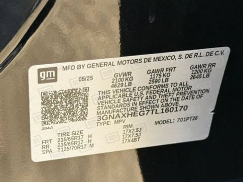 Used 2026 Chevrolet Equinox LT w/ LPO, Floor Liner Package FWD image 32