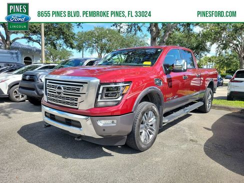 Used 2024 Nissan Titan Platinum Reserve w/ Moonroof Package AWD/4WD image 1