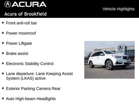 Certified 2020 Acura MDX SH-AWD w/ Technology Package image 12