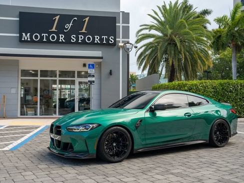 Used 2021 BMW M4 Coupe w/ Executive Package RWD image 90