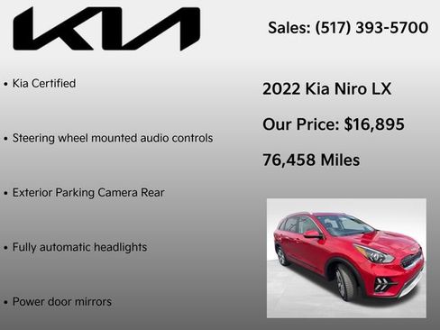 Used 2022 Kia Niro LX FWD image 7