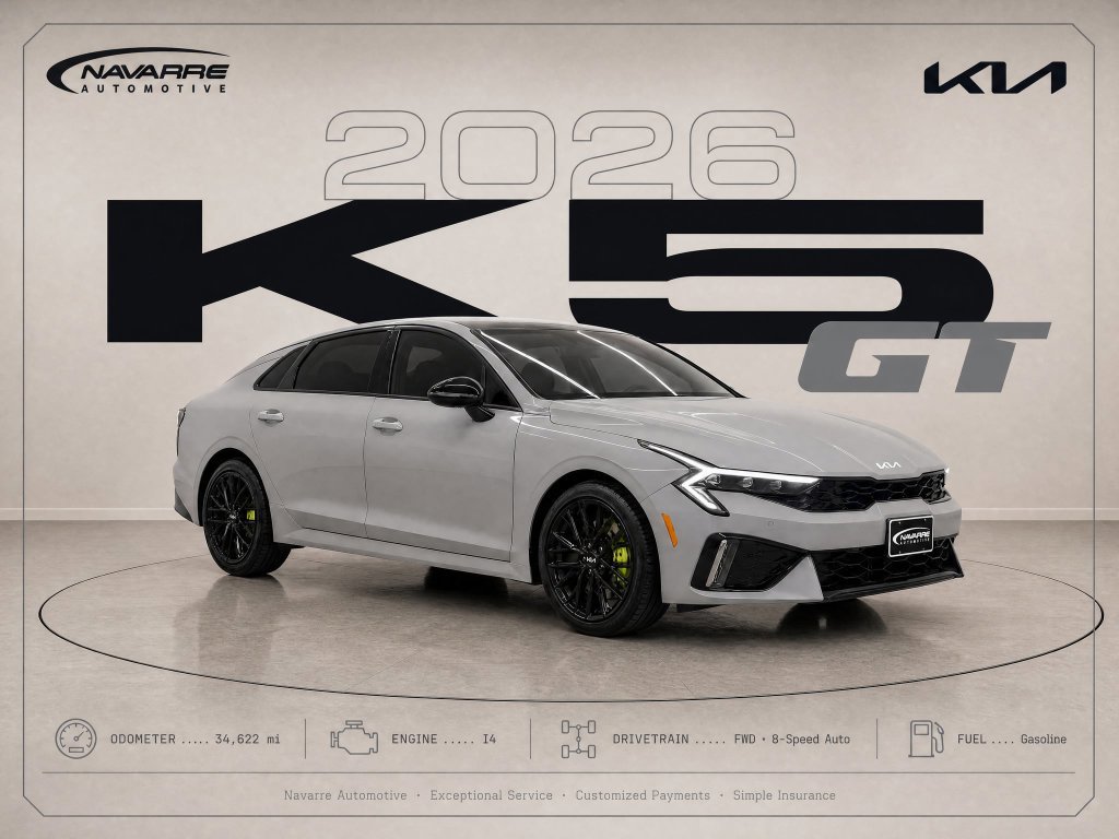 Used 2026 Kia K5 GT w/ GT1 Package FWD image 1