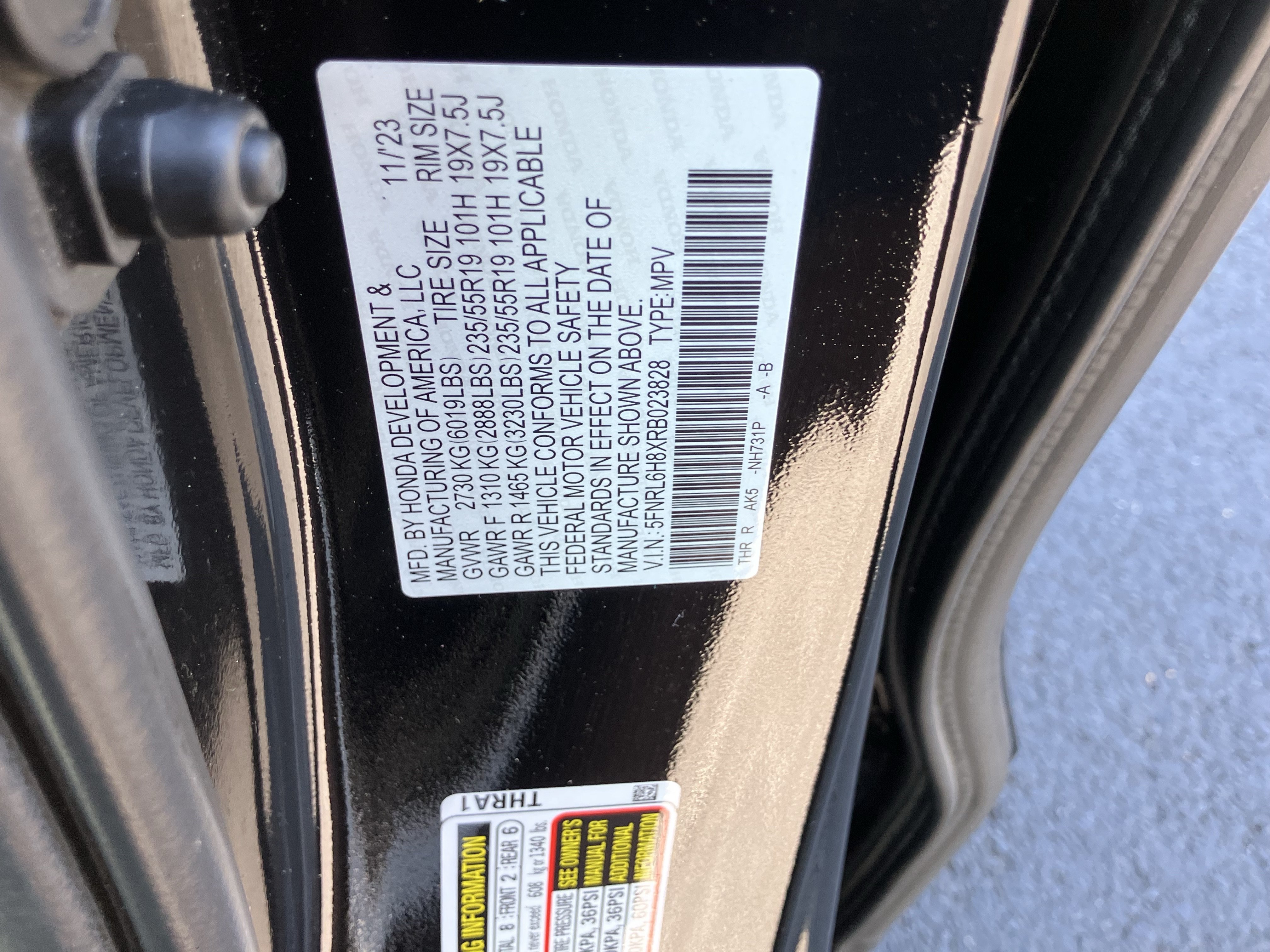 Used 2024 Honda Odyssey Touring image 30