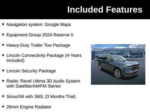 New 2027 Lincoln Navigator Reserve AWD/4WD image 6