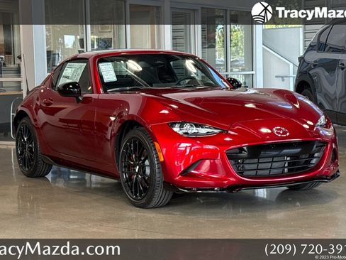 New 2026 MAZDA MX-5 Miata RF Club w/ Interior Package RWD image 1